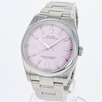 Rolex Oyster Perpetual 36 mm 126000 Candy Pink NEW 2024 STICKERS