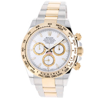 Rolex Daytona 126503 White NEW 2025 Gold and Steel 40 mm
