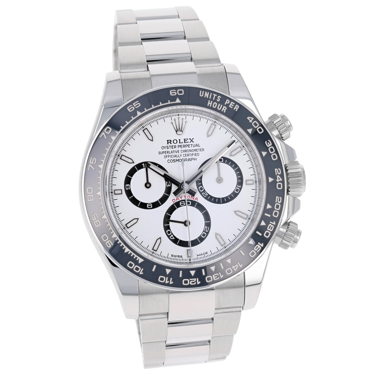 Rolex Daytona 126500LN White NEW 2024 JULY Panda Oyster Steel 40 mm – BDHD