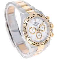 Rolex Daytona 126503 White NEW 2025 Gold and Steel 40 mm