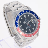 Rolex GMT-Master 16700 Pepsi 1995 Papers Box Full Set Pink 40 mm