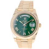 Rolex Day-Date 40 mm 228238 Green NEW 2026 President Yellow Gold