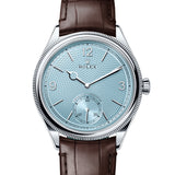 Rolex 1908 52506 Ice Blue NEW 2026 Platinum Brown Leather 39 mm