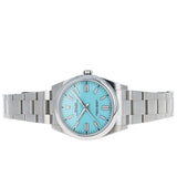 Rolex Oyster Perpetual 41 mm 124300 Turquoise Blue
