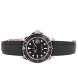 Rolex Yacht-Master 126655 Black NEW 2025 AUGUST Rose Gold Oysterflex 40 mm