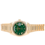 Rolex Day-Date 40 mm 228238 Green NEW 2026 President Yellow Gold