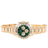 Rolex Daytona 126508 Green NEW 2026 Yellow Gold 40 mm