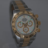 Rolex Daytona 126503 White NEW 2025 Gold and Steel 40 mm