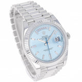 Rolex Day-Date 40 mm 228236 Ice Blue NEW 2026 MAY Baguette Diamonds Platinum President