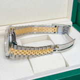 Rolex Datejust 41 mm 126333 Black NEW 2026 Diamonds Jubilee Gold & Steel