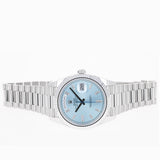 Rolex Day-Date 40 mm 228236 Ice Blue NEW 2026 MAY Baguette Diamonds Platinum President