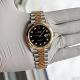 Rolex Datejust 41 mm 126333 Black NEW 2026 Diamonds Jubilee Gold & Steel