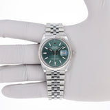 Rolex Datejust 36 mm 126234 Mint Green Jubilee NEW 2024 SEPTEMBER