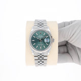 Rolex Datejust 36 mm 126234 Mint Green Jubilee NEW 2024 SEPTEMBER