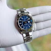 Rolex Sky-Dweller 336934 Blue NEW 2024 NOVEMBER Oyster Steel 42 mm