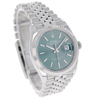 Rolex Datejust 36 mm 126234 Mint Green Jubilee NEW 2024 SEPTEMBER