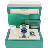 Rolex Oyster Perpetual 41 mm 124300 Blue NEW 2024