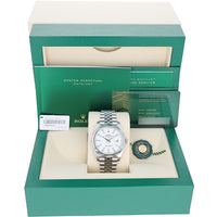 Rolex Datejust 41 mm 126334 White NEW 2024 NOVEMBER Jubilee Steel