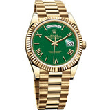Rolex Day-Date 40 mm 228238 Green NEW 2025 JULY President Yellow Gold