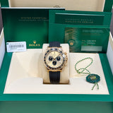 Rolex Daytona 126518LN Golden Black NEW 2024 OCTOBER STICKERS Yellow Gold Oysterflex 40 mm