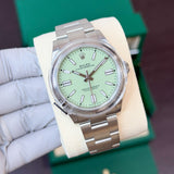 Rolex Oyster Perpetual 41 mm 2026 JULY UNWORN 134300 Pistachio