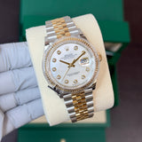 Rolex Datejust 36 mm 126233 Mother of Pearl NEW 2026 MAY Diamonds Jubilee Gold Steel