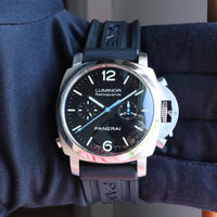 Panerai Luminor 1950 Rattrapante PAM 00362 Black Limited 44 mm