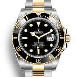 Rolex Submariner Date 126613LN NEW 2023 Black 18k Yellow Gold & Steel 41 mm