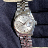 Rolex Datejust 1601 Sigma Dial Cal. 1575 Automatic c. 1977 Jubilee White Gold & Steel 36 mm