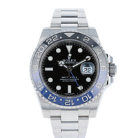 Rolex GMT-Master II 116710BLNR Batman 2014 Papers Box Unpolished Oyster Steel 40 mm