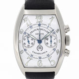 Franck Muller Casablanca 10th Anniversary 8880 C CC White Chronograph Limited Edition Steel 40 mm