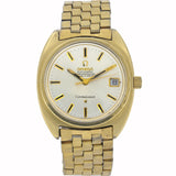 Omega Constellation "C" 168.017 Cal 564 Automatic Date Silver Dial c 1969 GoldCap Steel 35 mm