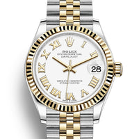 Rolex Datejust 278273 NEW 2023 White Roman Jubilee Yellow Gold & Steel 31 mm