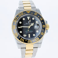 Rolex GMT-Master II 116713LN 2011 Full Set 18k Yellow Gold & Steel 40 mm