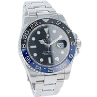 Rolex GMT-Master II 116710BLNR Batman 2014 Papers Box Unpolished Oyster Steel 40 mm