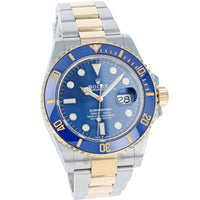 Rolex Submariner Date 126613LB Royal Blue 18k Yellow Gold & Steel 41 mm
