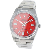 Rolex Oyster Perpetual 41 mm 124300 Coral Red