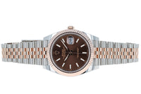 Rolex Datejust 126331 NEW 2023 Chocolate Jubilee Rose Gold & Steel 41 mm