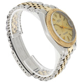 Rolex Datejust Turn-O-Graph 1625 Cal 1575 Champagne 1972 Jubilee 14k Yellow Gold & Steel 36 mm