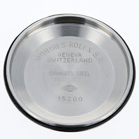 Rolex Oyster Perpetual Date 15200 White Arabic 1997 Steel 34 mm