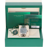 Rolex Datejust 126234 NEW November 2021 Stickers Olive Green Palm Oyster Steel 36 mm