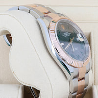 Rolex Datejust 126331 NEW 2023 Wimbledon Oyster Rose Gold & Steel 41 mm