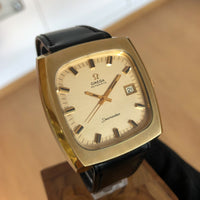Omega Seamaster 166.0138 Cal. 1012 Automatic c. 1975 Goldfilled 38 x 40 mm