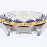 Rolex Submariner Date 16613 T Serti Champagne Blue c. 2005 Oyster 18k Yellow Gold Steel 40 mm