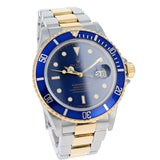 Rolex Submariner Date 16803 Cal 3035 RARE 16613 Signed c. 1983 Oyster Yellow Gold & Steel 40 mm