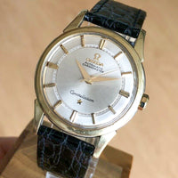 Omega Constellation 14381 Rail Track Automatic Cal. 551 c. 1959 Gold & Steel 34 mm