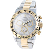 Rolex Cosmograph Daytona 116503 Rare Steel Dial c 2017 Mint Oyster 18k Yellow Gold & Steel 40 mm