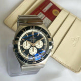 Omega Constellation Double Eagle 1519.51.00 Co-Axial 2008 Papers Chronograph Mint Steel 41 mm